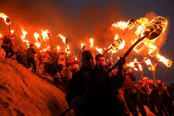 Праздник Навруз в городе Акра, Ирак. - Sputnik Азербайджан
