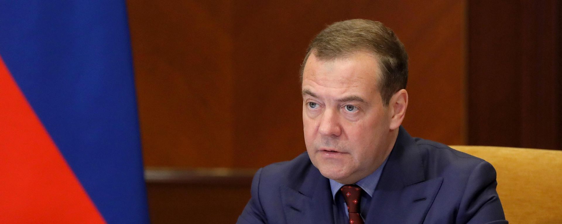 Зампред Совета безопасности РФ Д. Медведев провел заседание межведомственной комиссии Совбеза РФ - Sputnik Азербайджан, 1920, 31.05.2023
