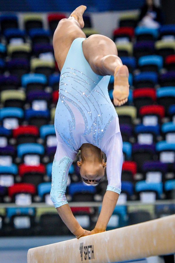 Bakıda keçirilən bədii gimnastika üzrə FIG Dünya Kubokunda - Sputnik Азербайджан
