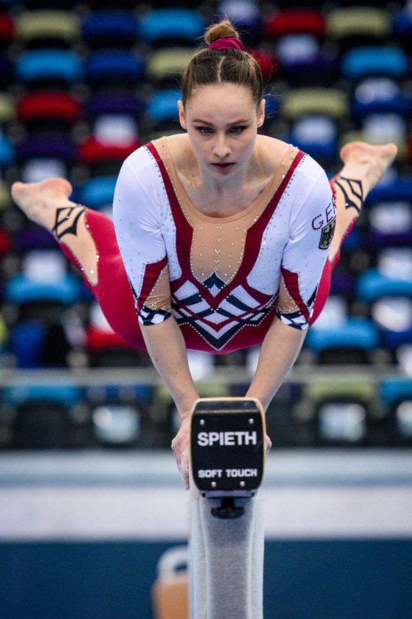 Bakıda keçirilən bədii gimnastika üzrə FIG Dünya Kubokunda - Sputnik Азербайджан