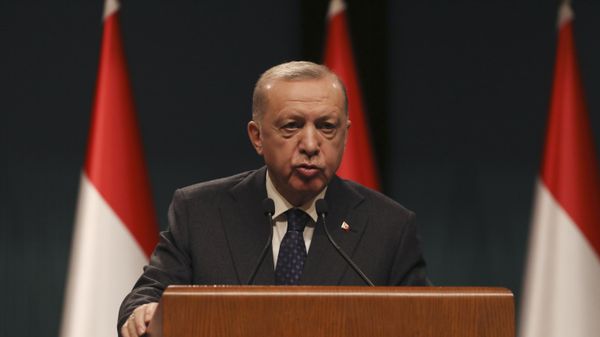 Türkiyə prezidenti Rəcəb Tayyib Ərdoğan, arxiv şəkli - Sputnik Азербайджан