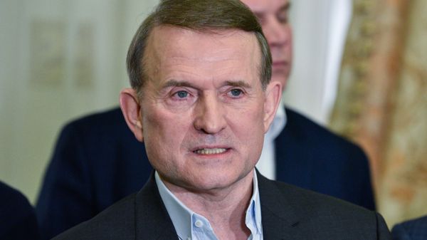 Председатель политсовета партии Оппозиционная платформа - За жизнь Виктор Медведчук - Sputnik Азербайджан