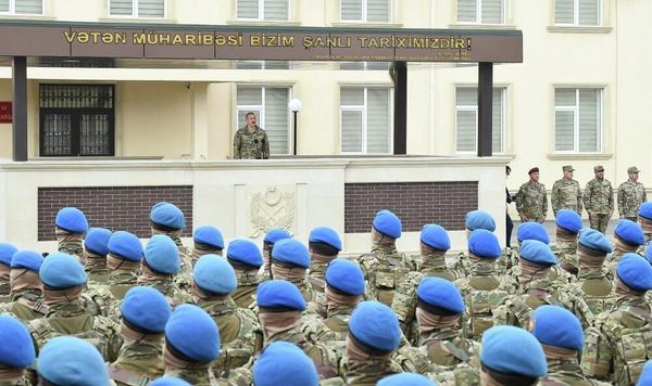 Азербайджанские офицеры и командиры - участники первой Карабахской войны, в 1999 году приняли участие в формировании Сил специального назначения Азербайджана. Сегодня они отмечают 23-летие со дня своего основания. - Sputnik Азербайджан