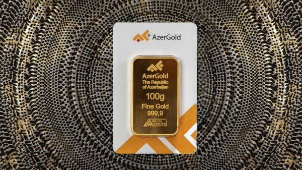 Золотые слитки “AzerGold” - Sputnik Азербайджан