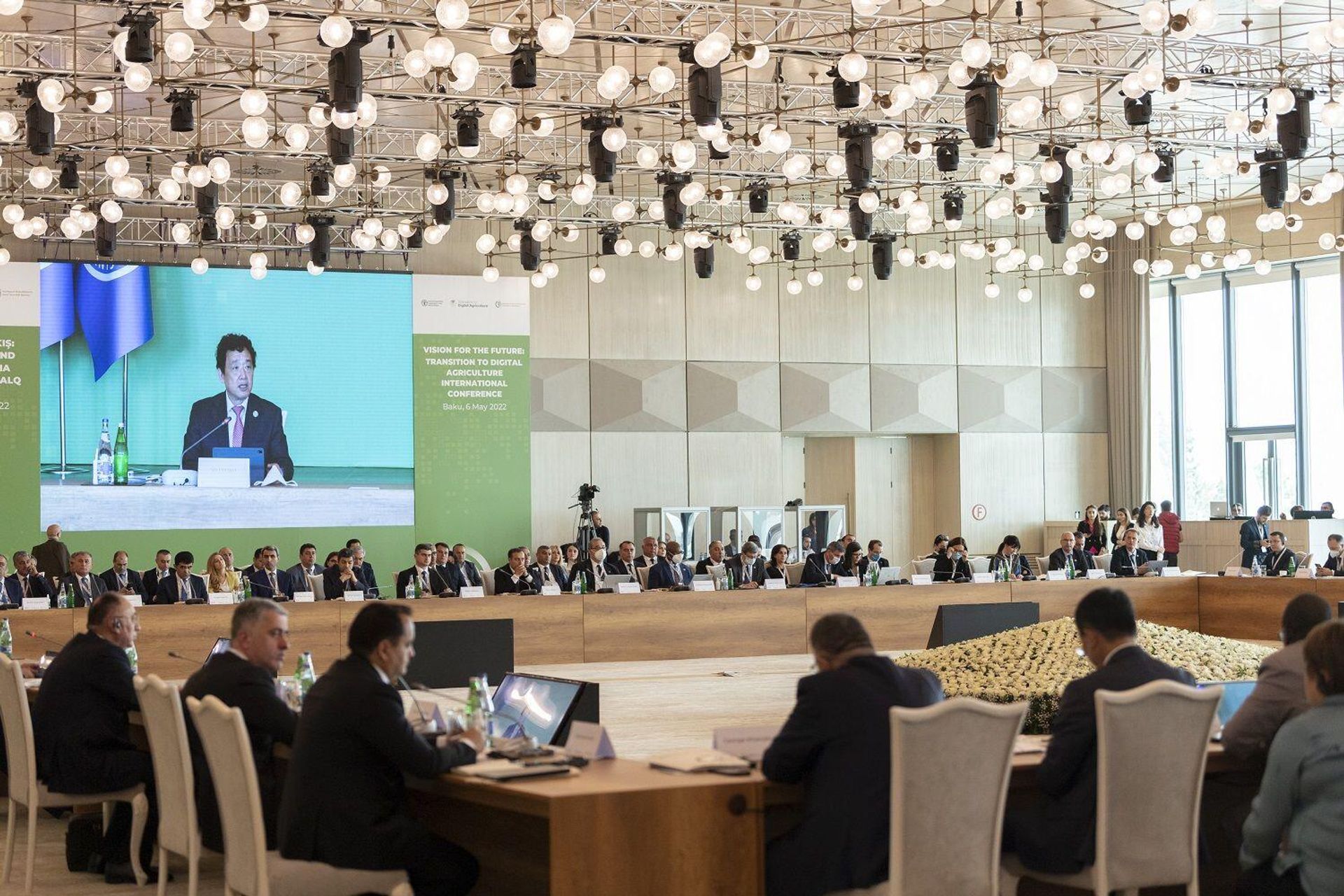 Bakıda FAO Baş Direktorunun iştirakı ilə “Gələcəyə baxış: Rəqəmsal kənd təsərrüfatına keçid” adlı beynəlxalq konfrans - Sputnik Азербайджан, 1920, 06.05.2022