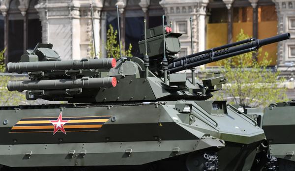 Робототехнический комплекс "Уран-9". - Sputnik Азербайджан