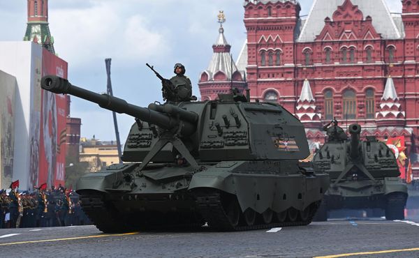 Самоходные артиллерийские установки (САУ) "Мста-С". - Sputnik Азербайджан