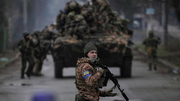 Украинские военные . Архивное фото - Sputnik Азербайджан