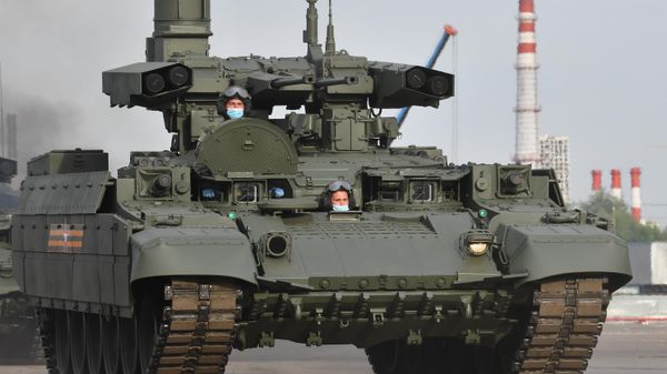 Боевая машина поддержки танков (БМПТ) Терминатор, архивное фото - Sputnik Азербайджан