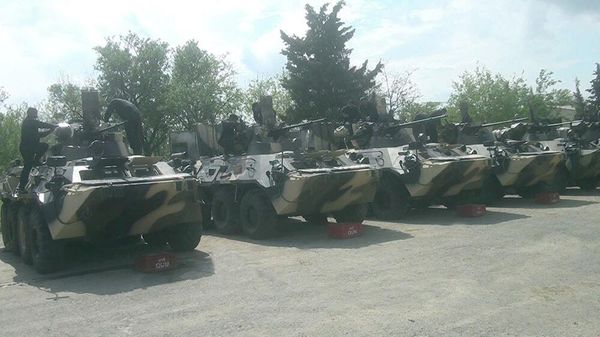 БТР ВС Азербайджана - Sputnik Азербайджан