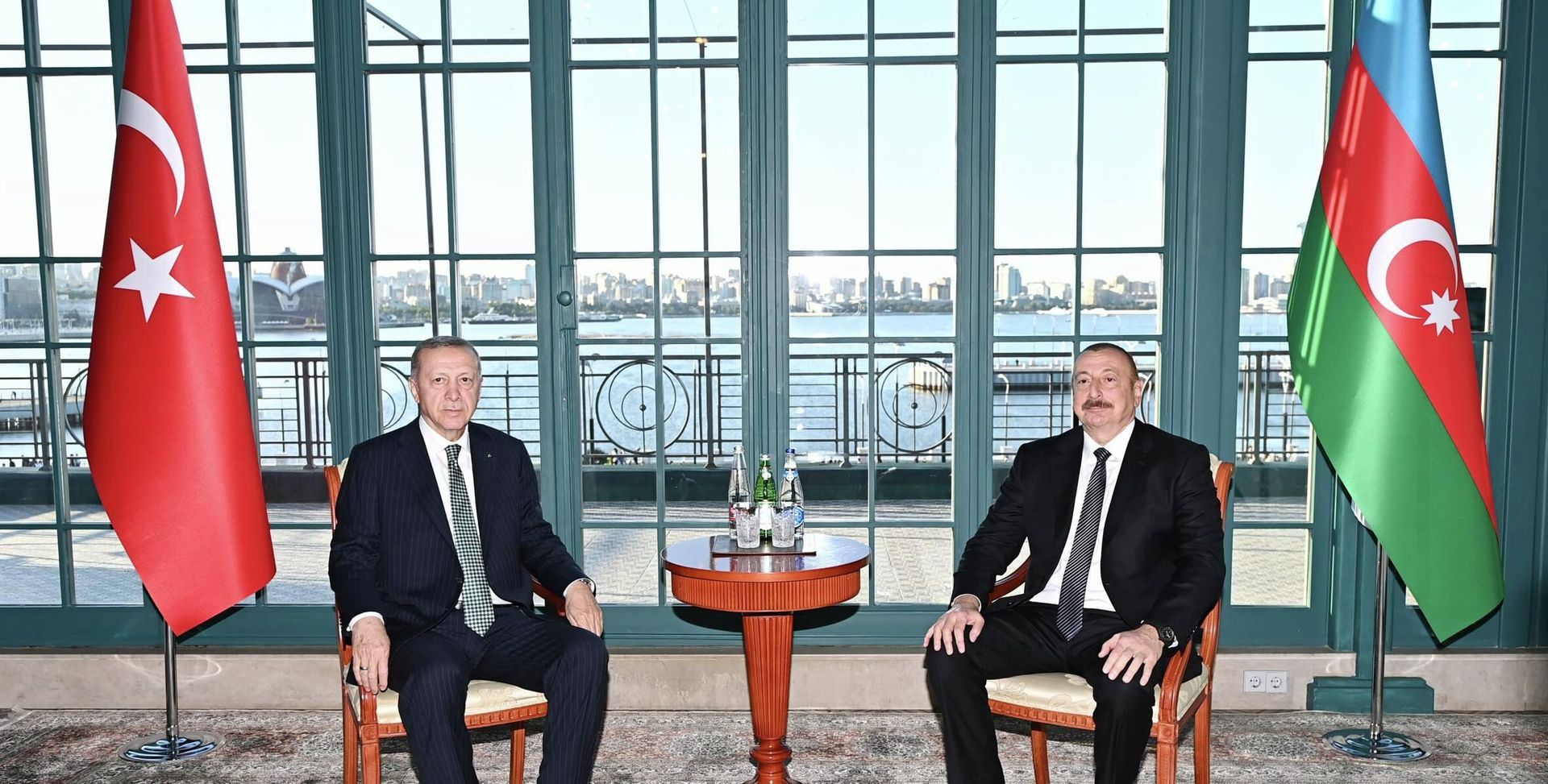 İlham Əliyevin və Prezident Rəcəb Tayyib Ərdoğanın görüşü olub - Sputnik Азербайджан, 1920, 28.05.2022
