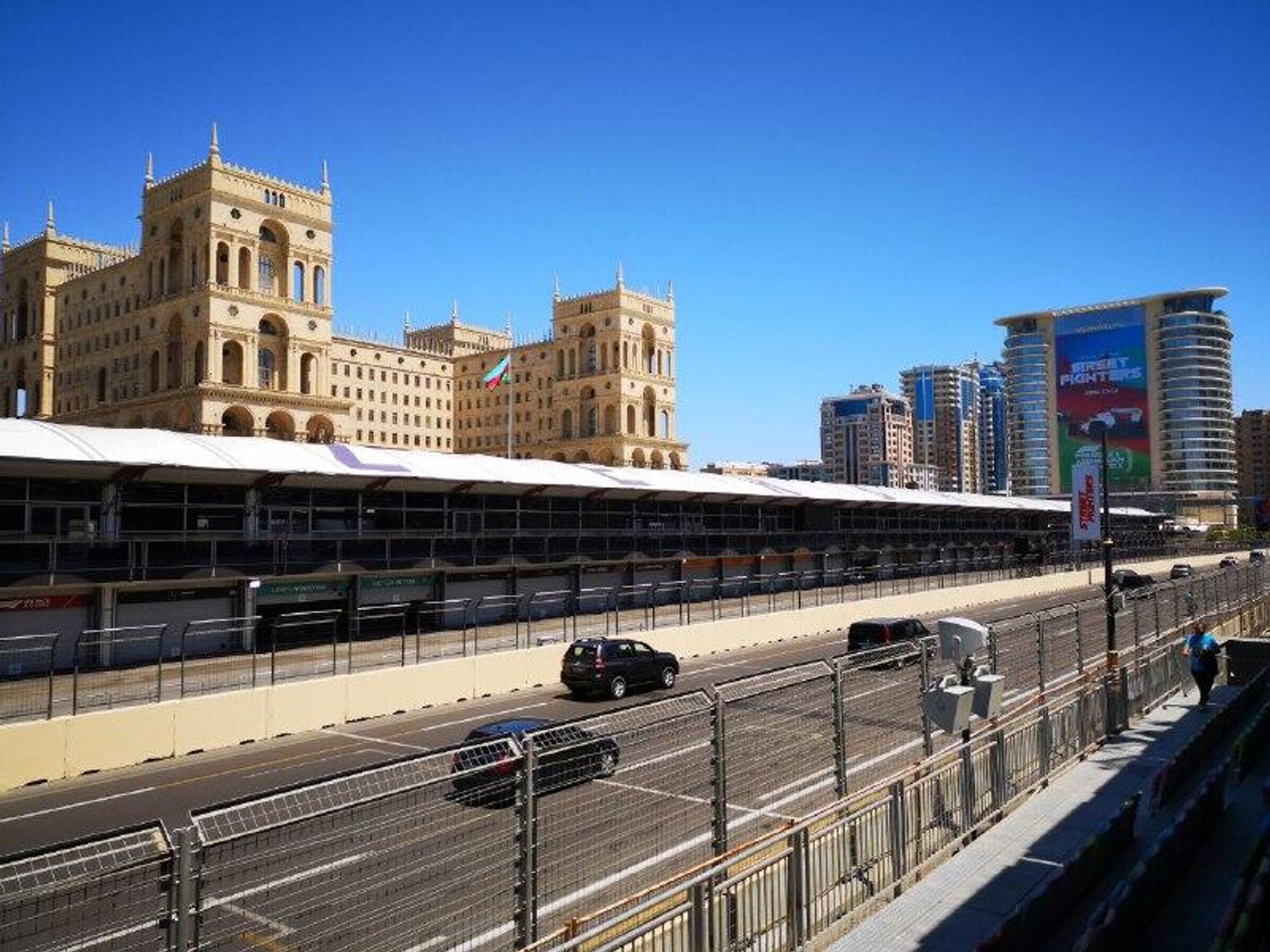 Пресс-тур на трассе Baku City Circuit  - Sputnik Азербайджан, 1920, 30.05.2022