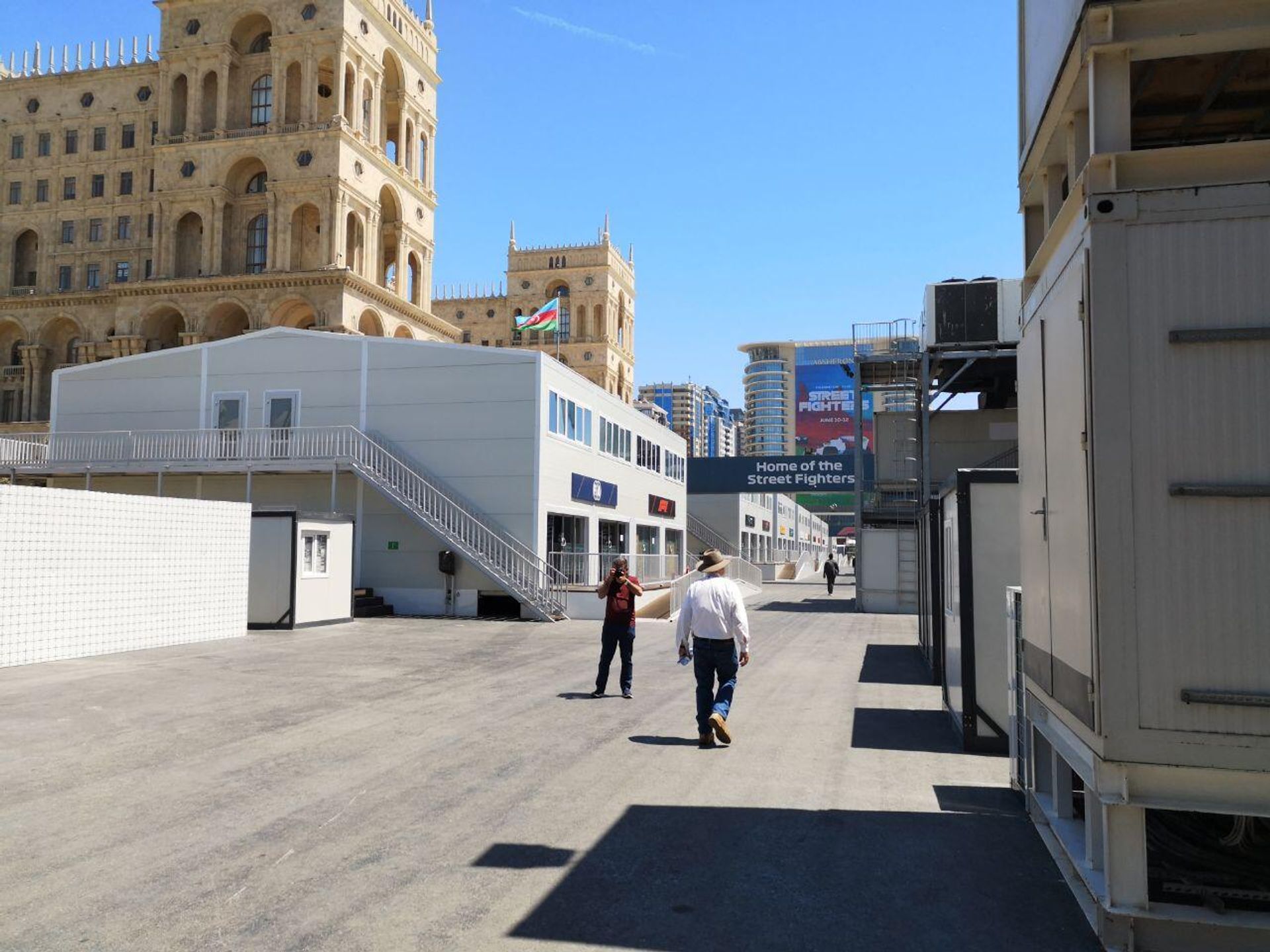 Пресс-тур на трассе Baku City Circuit  - Sputnik Азербайджан, 1920, 30.05.2022