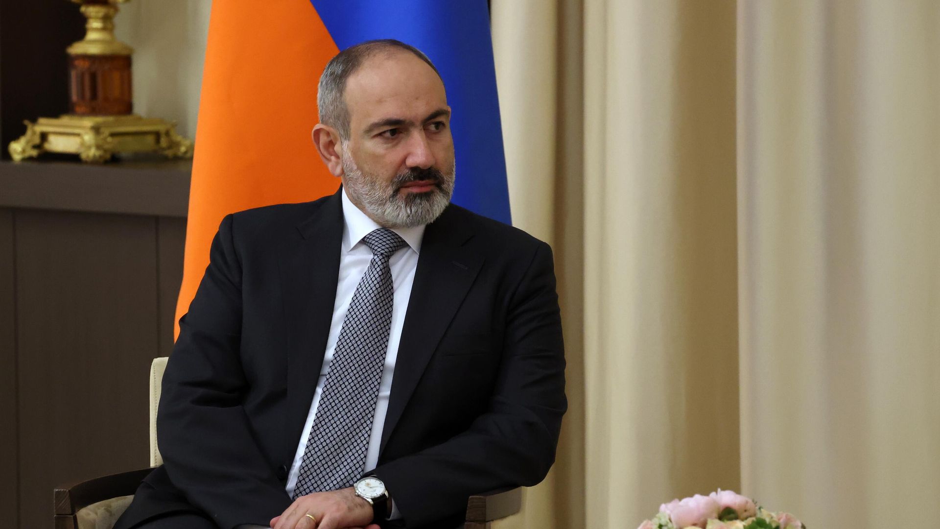 Премьер-министр Армении Никол Пашинян - Sputnik Азербайджан, 1920, 10.09.2022