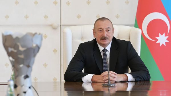 Президент Азербайджана Ильхам Алиев - Sputnik Азербайджан