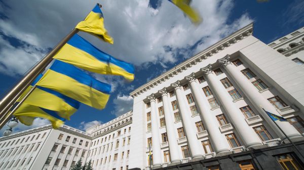 Офис президента Украины в Киеве - Sputnik Азербайджан
