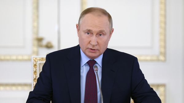Президент РФ В. Путин, фото из архива - Sputnik Азербайджан