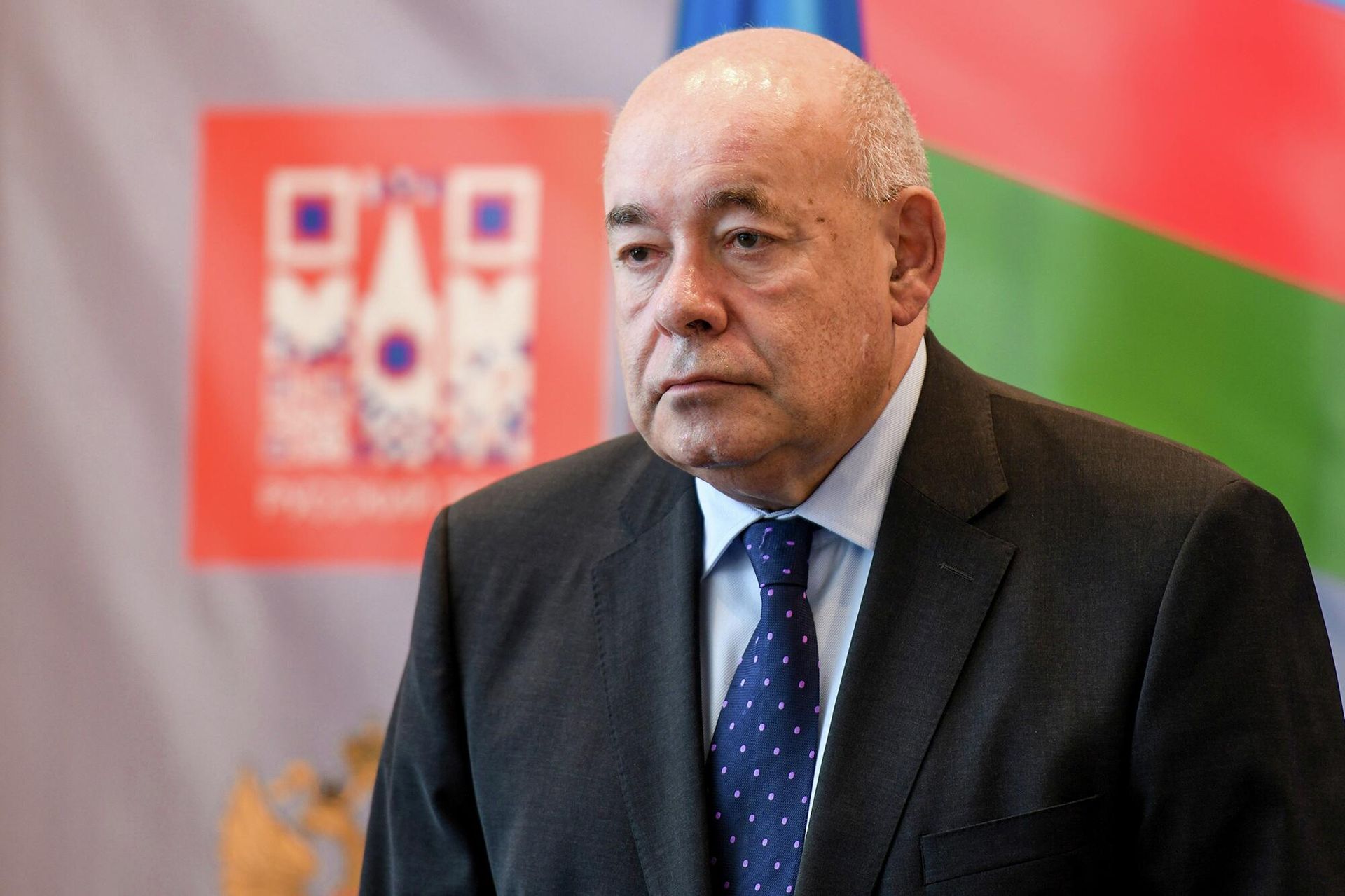Специальный представителей президента РФ по международному культурному сотрудничеству Михаил Швыдкой в Баку Специальный представителей президента РФ по международному культурному сотрудничеству Михаил Швыдкой в Баку - Sputnik Азербайджан, 1920, 22.06.2022