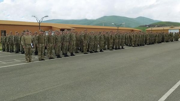Проводятся учебные сборы военнообязанных - Sputnik Азербайджан