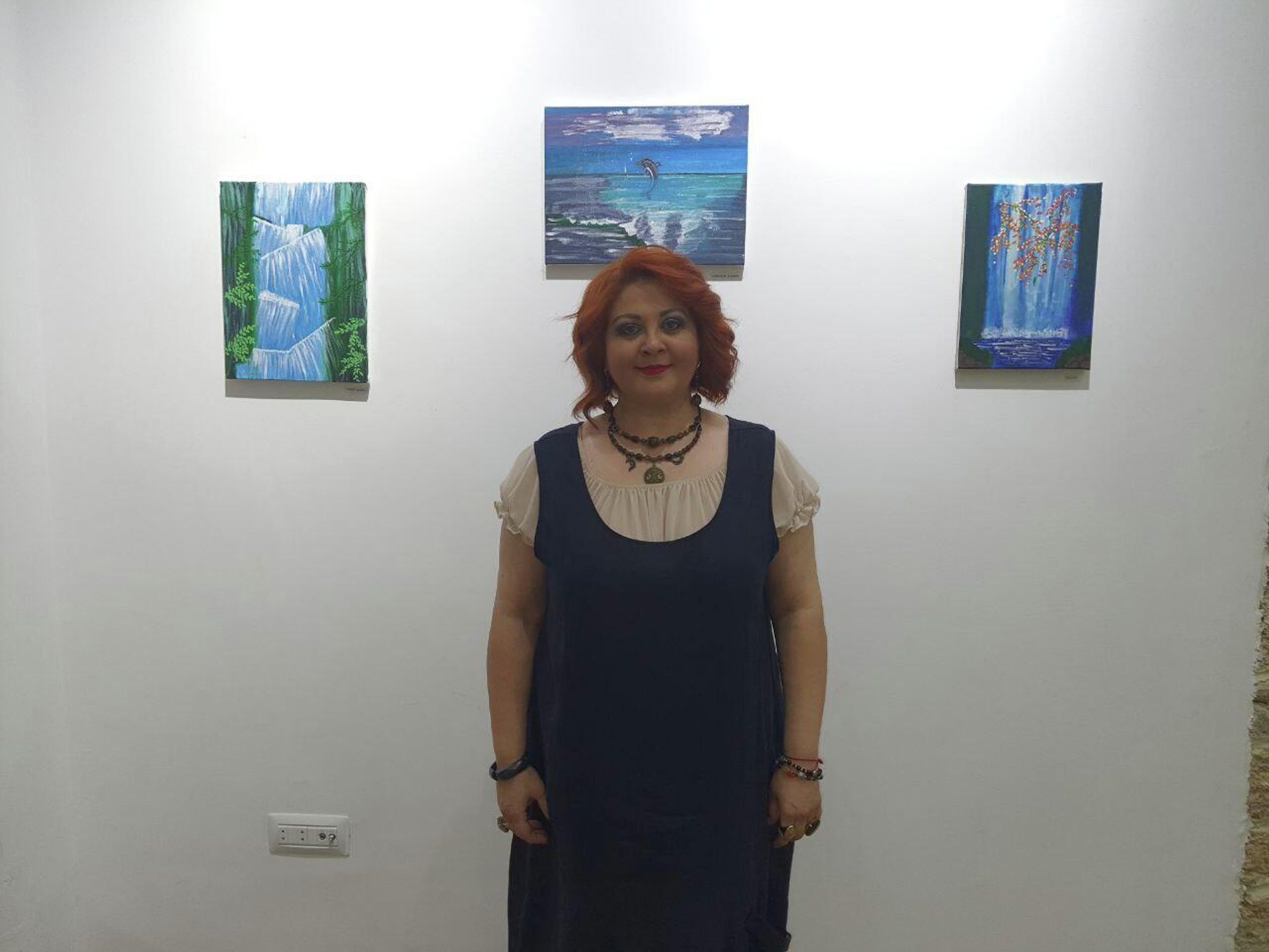 В галерее Nu Art House открылась дебютная выставка азербайджанской художницы Саида Зохрабовой под названием «В пучине фантазий» - Sputnik Азербайджан, 1920, 21.07.2022