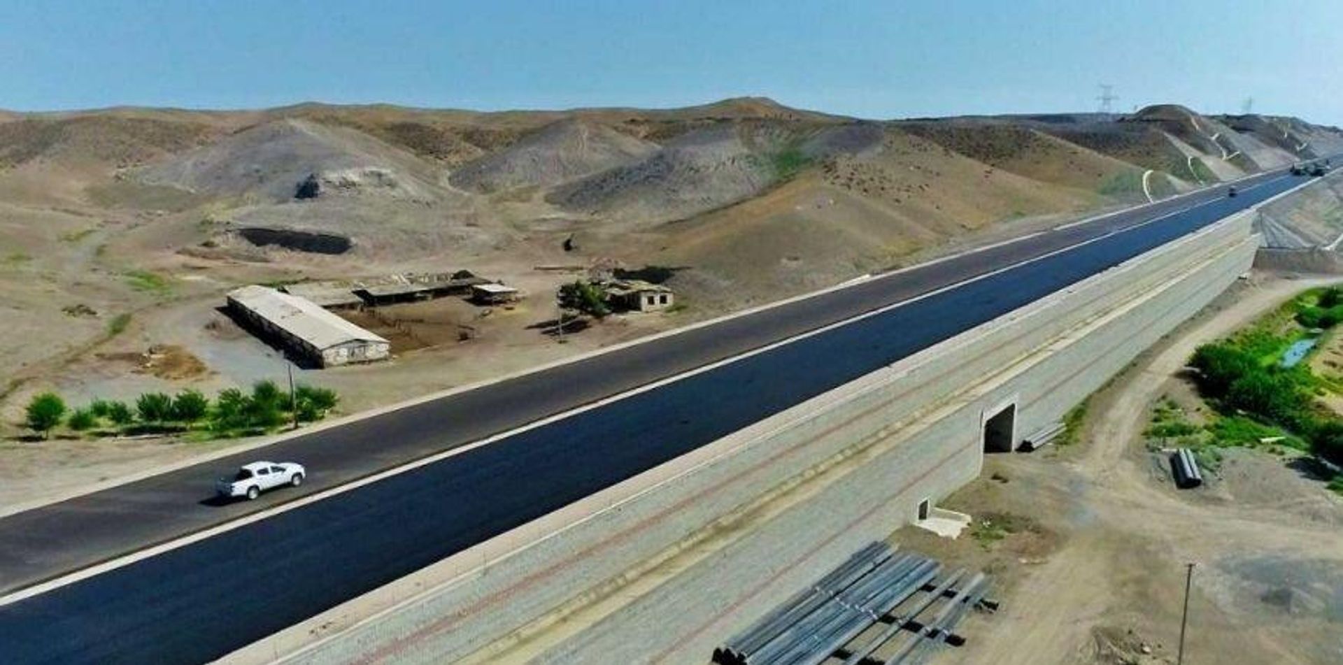 Zəngəzur dəhlizinin tikintisi - Sputnik Азербайджан, 1920, 04.08.2022