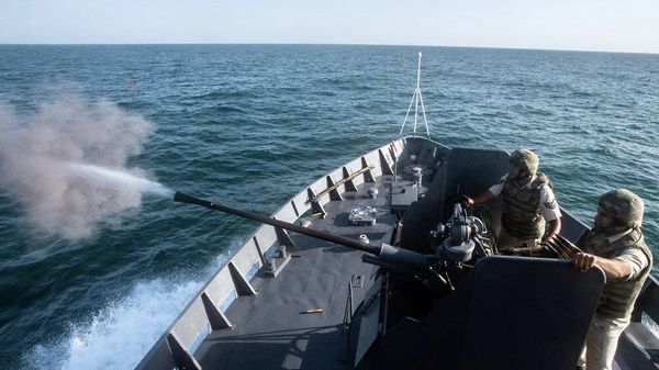 Стрельба по морской цели Кубок моря-2022 - Sputnik Азербайджан