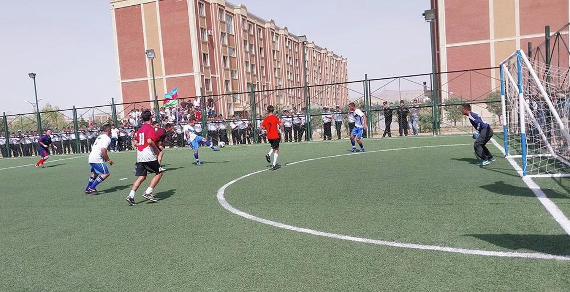 Azərbaycan hərbi dənizçiləri futbol yarışının qalibi olub - Sputnik Азербайджан, 1920, 21.08.2022