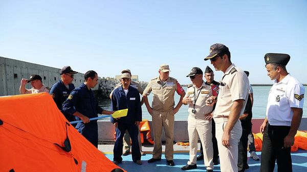 Команды в рамках конкурса Кубок моря, организованном в нашей стране в рамках выполнили задачи по использованию спасательных средств в рамках очередного этапа - Sputnik Азербайджан