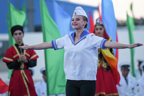 Церемония закрытия награждение победителей конкурса «Кубок моря» в штабе Военно-Морских Сил Азербайджана. - Sputnik Азербайджан