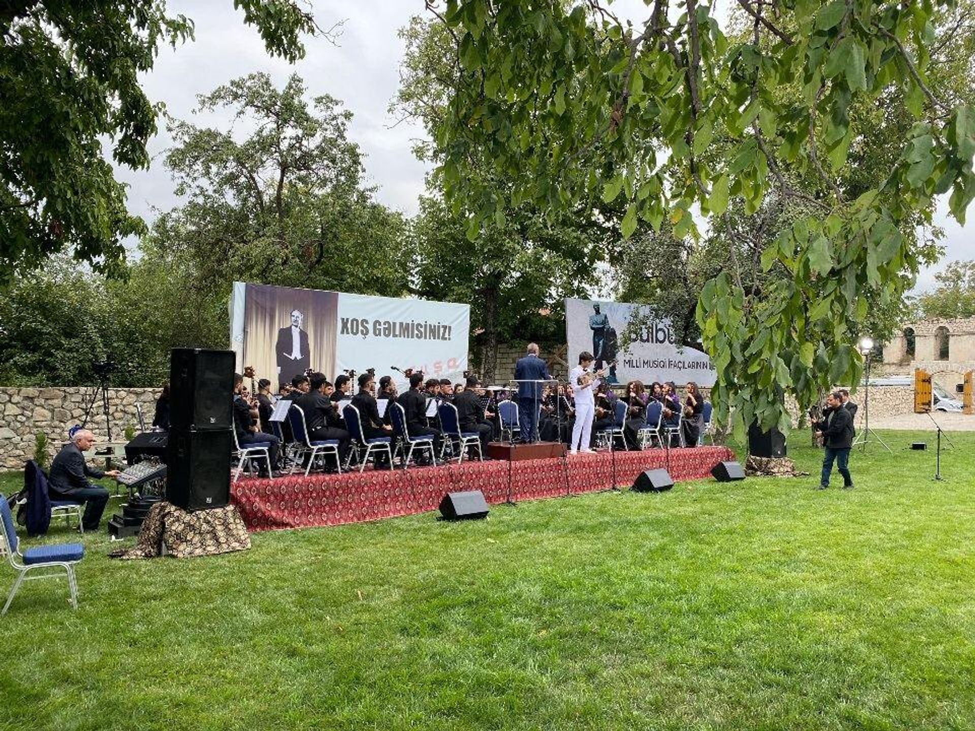 В городе Шуша наградили победителей Республиканского конкурса Бюльбюль -125 среди ханенде и инструментальных исполнителей мугама - Sputnik Азербайджан, 1920, 13.09.2022
