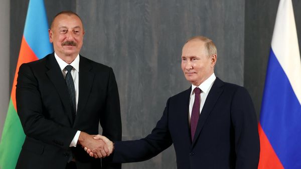  İlham Əliyev, Vladimir Putin - Sputnik Азербайджан