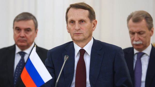 Директор Службы внешней разведки России Сергей Нарышкин - Sputnik Азербайджан