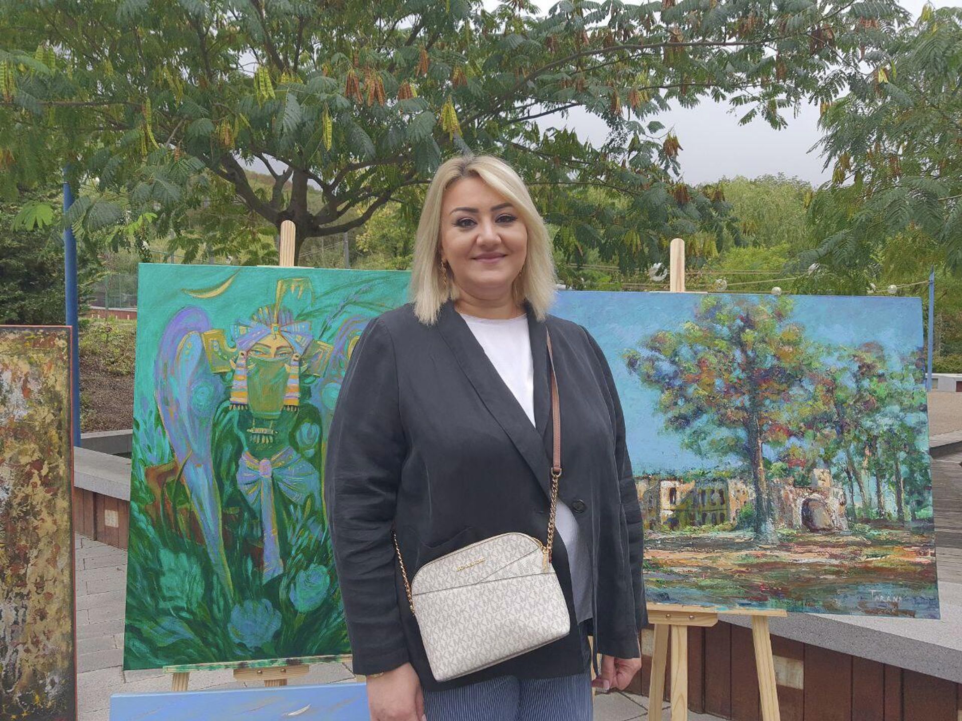 Руководитель Leyla Khazary ArtGallery Лейла Хазари - Sputnik Азербайджан, 1920, 15.10.2022