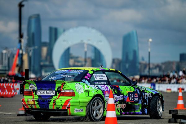 Автомобиль участников Red Bull Car Park Drift в Баку. - Sputnik Азербайджан