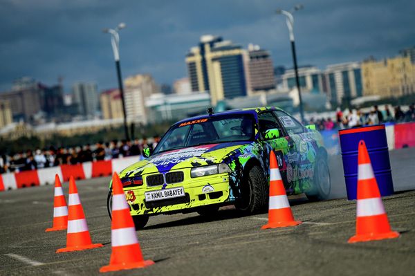 Автомобиль участников Red Bull Car Park Drift в Баку. - Sputnik Азербайджан