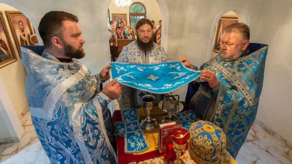 В Ленкорани отметили храмовый праздник в честь Покрова Пресвятой Богородицы - Sputnik Азербайджан