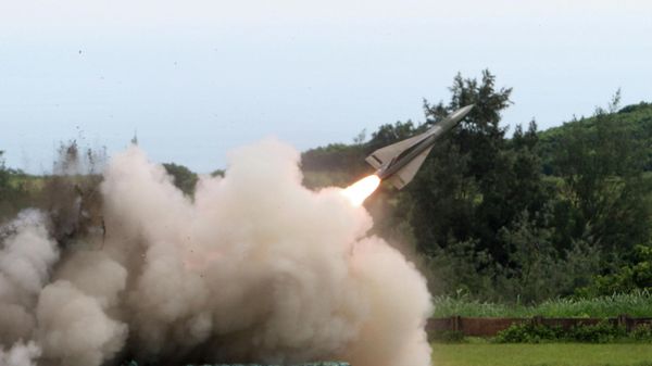 Ракета ЗРК HAWK, фото из архива - Sputnik Азербайджан