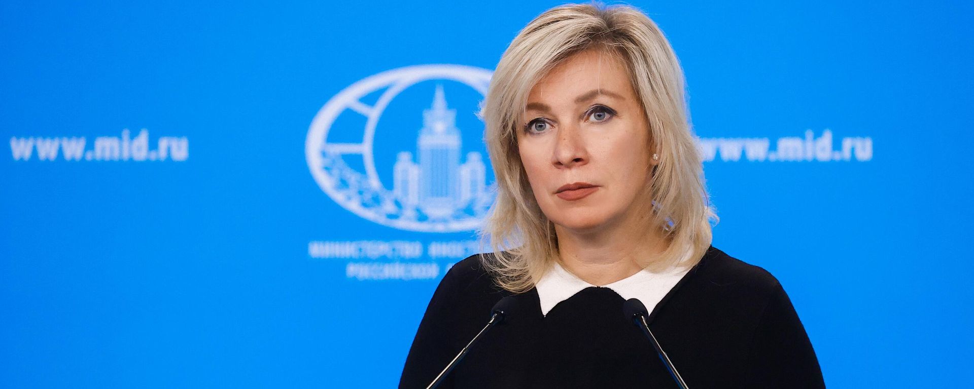 Официальный представитель МИД РФ Мария Захарова - Sputnik Азербайджан, 1920, 29.11.2023