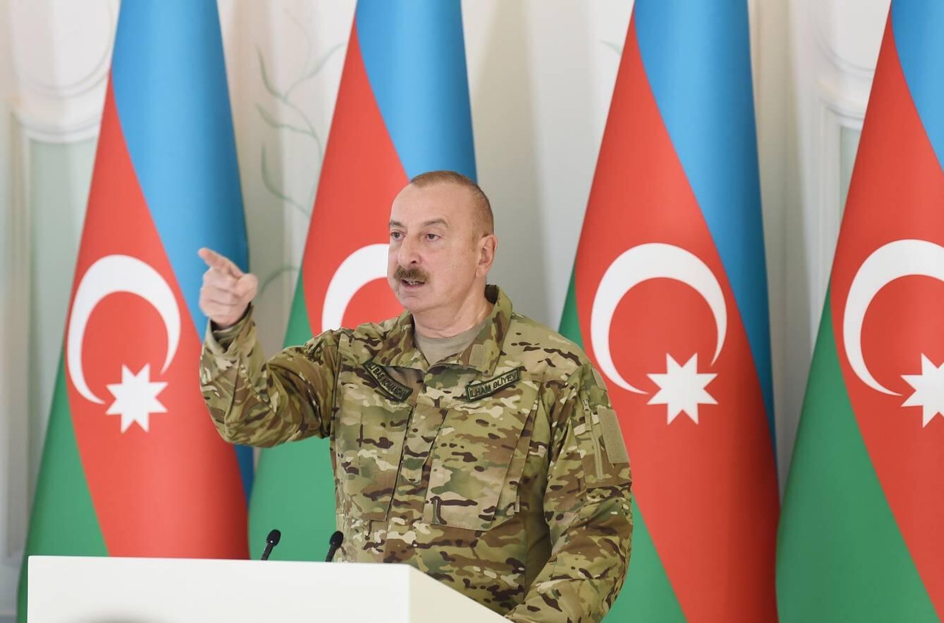 İlham Əliyev Şuşada təşkil olunan tədbirdə iştirak edib - Sputnik Азербайджан, 1920, 08.11.2022