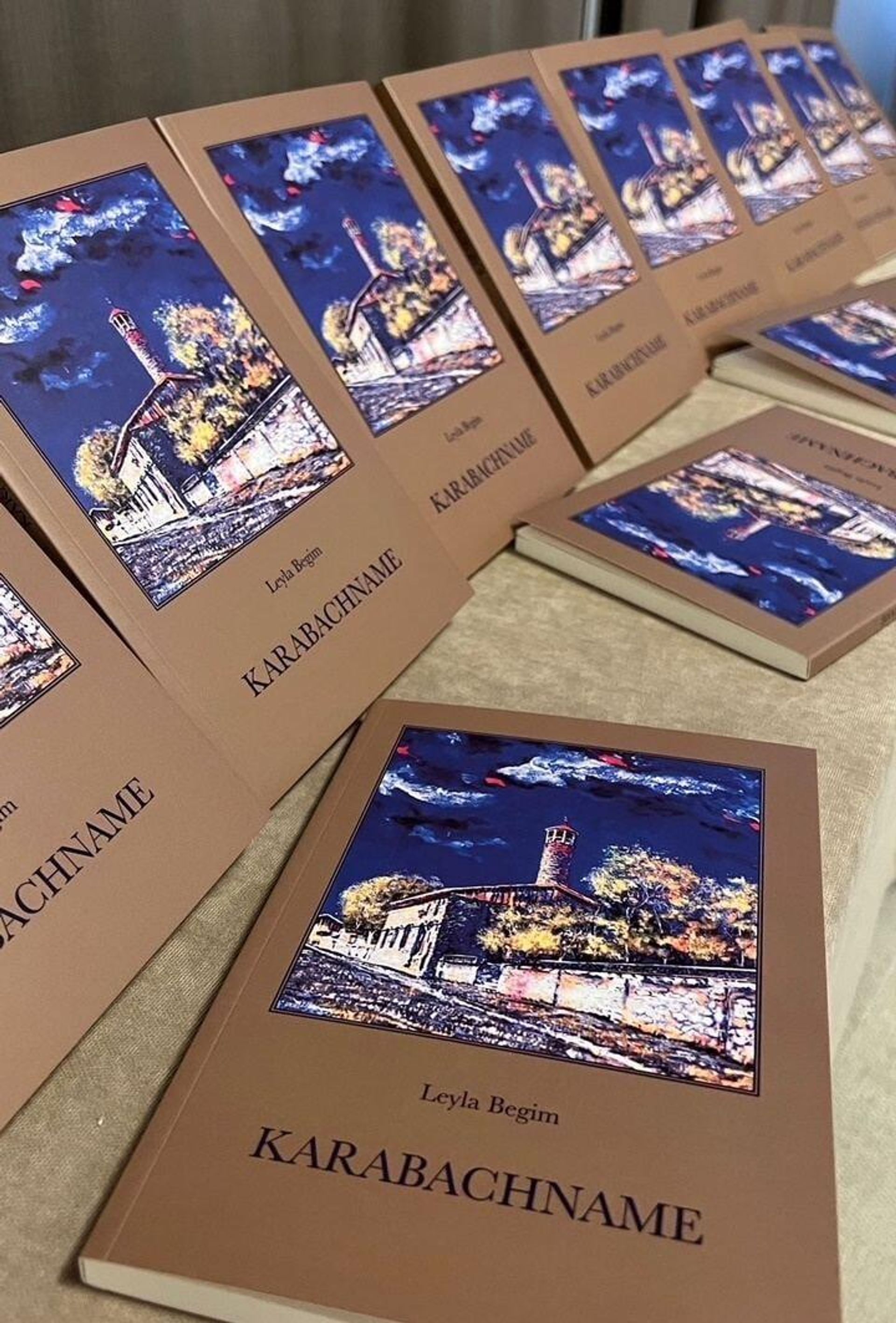 В Праге состоялась презентация книги Карабахнаме члена Союза писателей Азербайджана, Британского поэтического общества и Европейского конгресса литераторов Лейлы Бегим - Sputnik Азербайджан, 1920, 13.11.2022