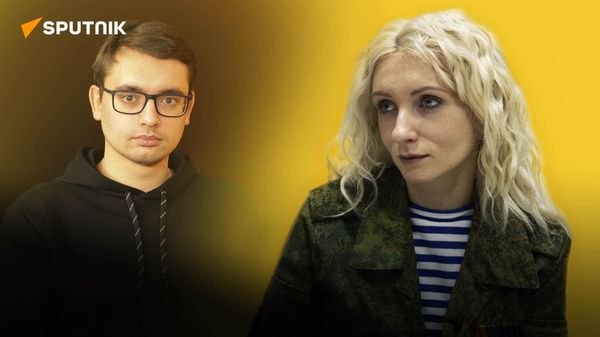 Старшина гаубичной батареи Юшковская о зверствах ВСУ, иностранных наемниках и значении артиллерии - Sputnik Азербайджан
