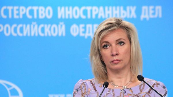 Еженедельный брифинг Марии Захаровой - Sputnik Азербайджан