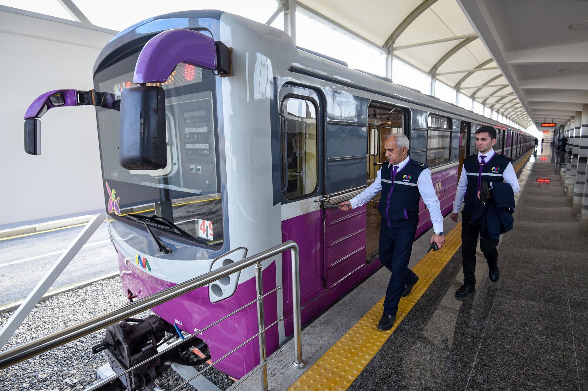 Bakı Metropoliteninin Xocasən  elektrik deposu və stansiyası - Sputnik Азербайджан, 1920, 27.12.2022