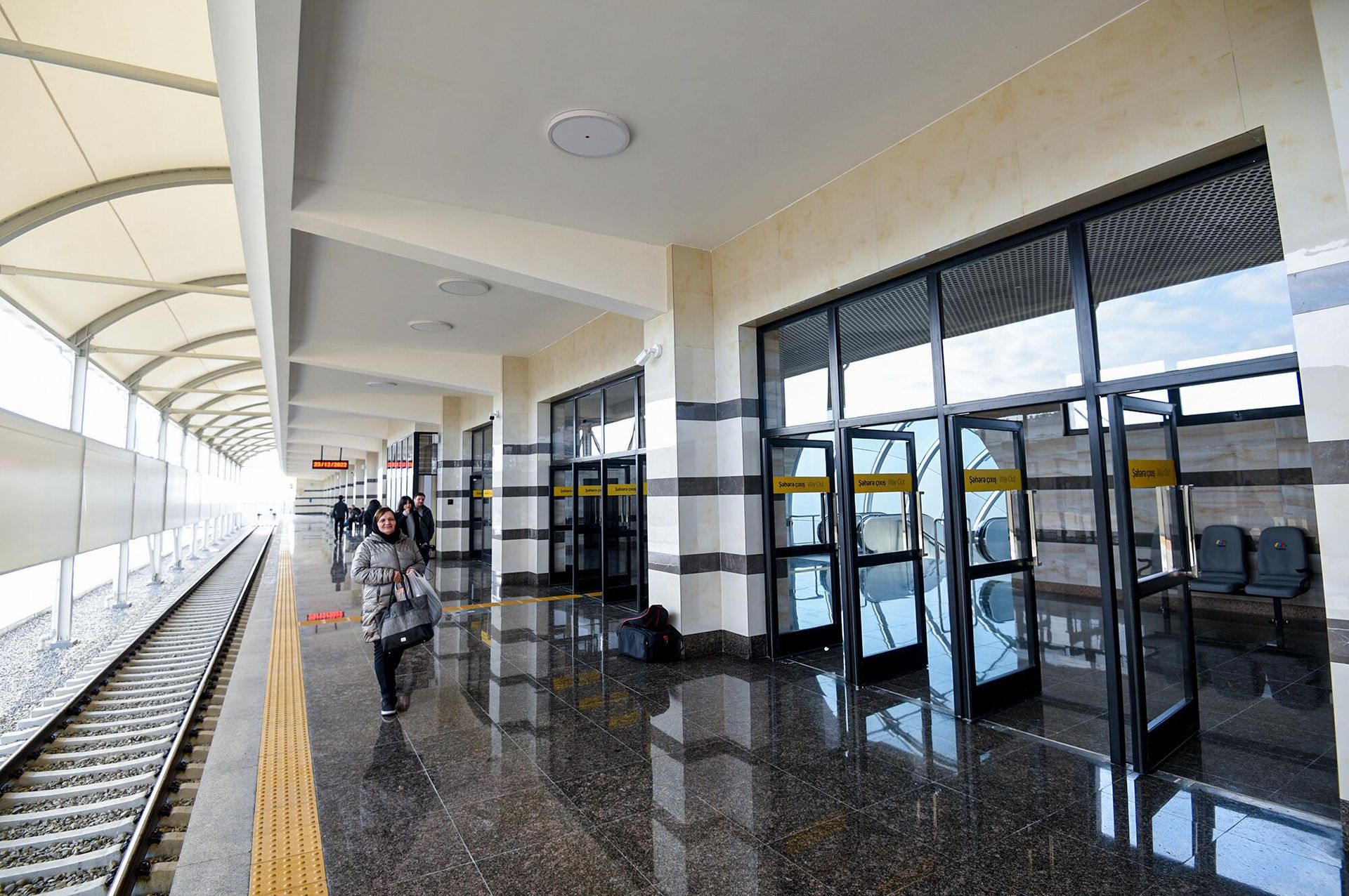 Bakı Metropoliteninin Xocasən  elektrik deposu və stansiyası - Sputnik Азербайджан, 1920, 11.01.2024