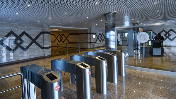 Станция Бакинского метрополитена Станция Бакинского метрополитена - Sputnik Азербайджан