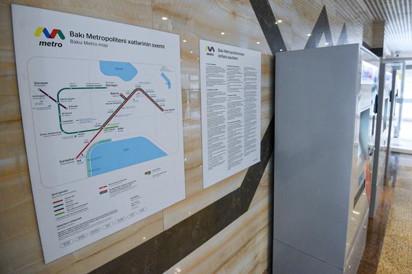 Bakı Metropoliteninin Xocasən  elektrik deposu və stansiyası - Sputnik Азербайджан