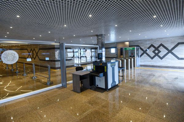 Bakı Metropoliteninin Xocasən  elektrik deposu və stansiyası - Sputnik Азербайджан
