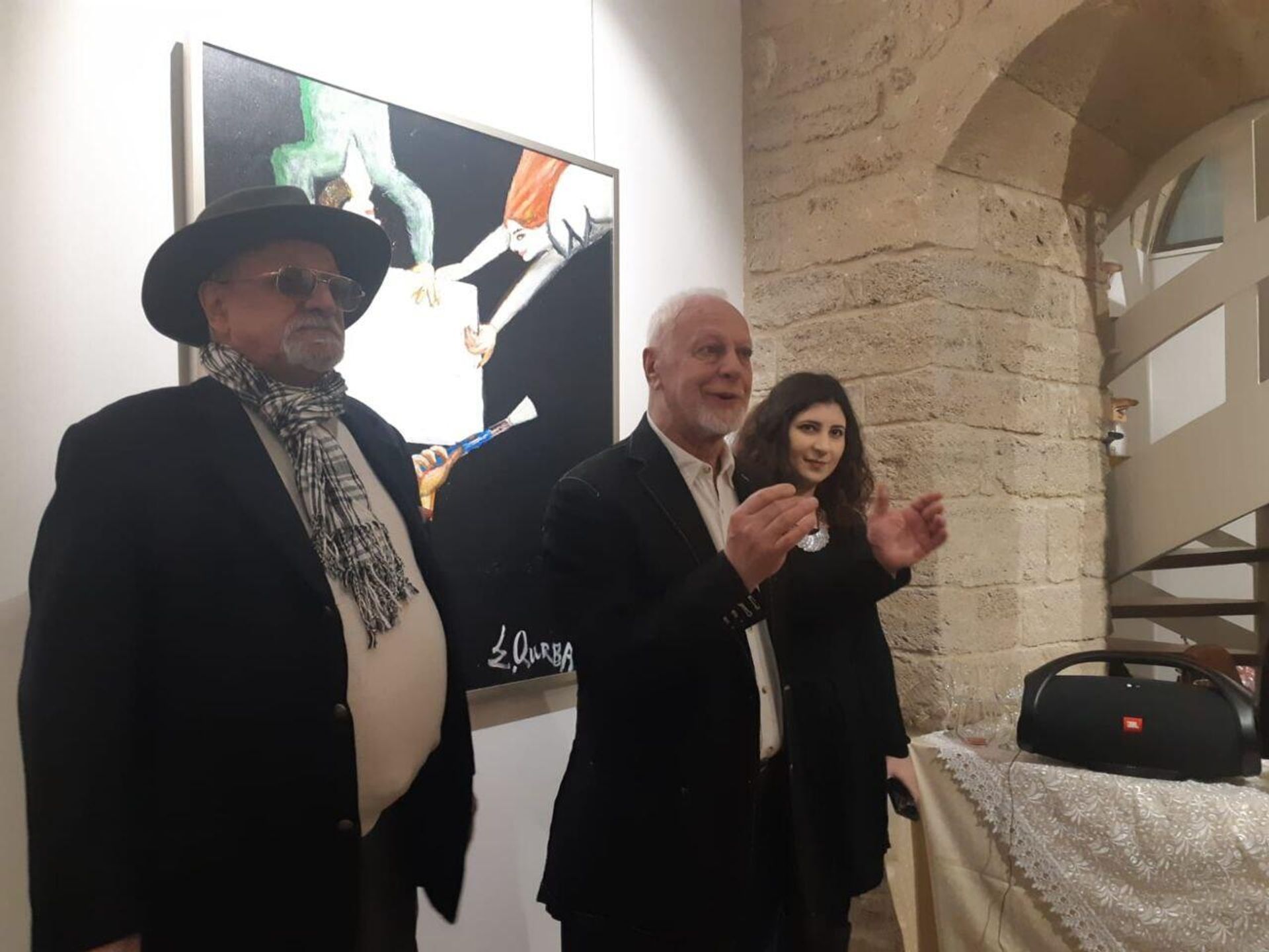 В бакинской галерее Zaman Art открылась выставка заслуженного художника Азербайджана Эльдара Гурбанова, посвященная к его 75-летнему юбилею - Sputnik Азербайджан, 1920, 07.01.2023