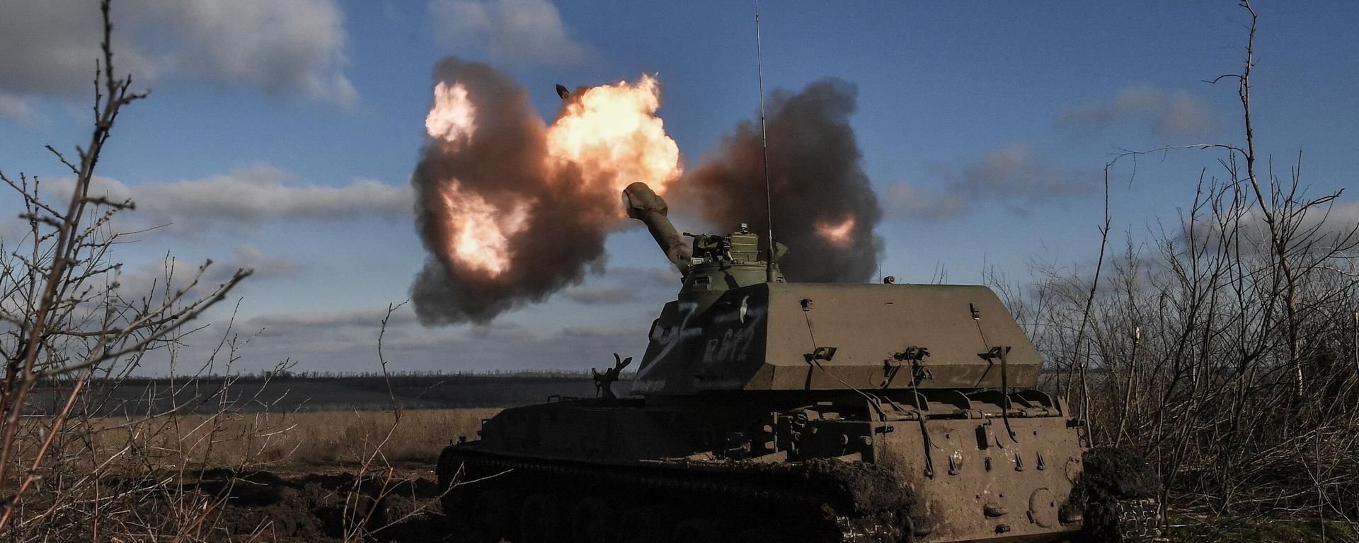 В зоне проведения специальной военной операции (СВО) - Sputnik Азербайджан, 1920, 23.02.2024