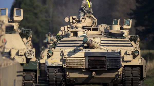 M1 Abrams — основной боевой танк США - Sputnik Азербайджан